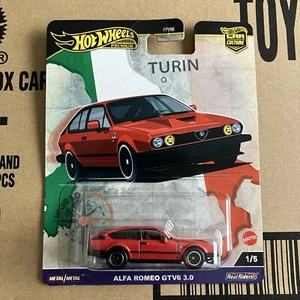 Hot Wheels Premium 2024 - Alfa Romeo GTV6 3.0 - Car Culture World Tour - Picture 1 of 1