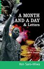 A Month And A Day: & Letters by Saro-Wiwa, Ken Paperback Book The Cheap Fast