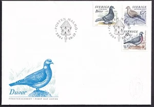 Sweden 2004 Cachet FDC Birds; Pidgeons - Bild 1 von 1