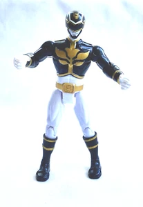 Black Ranger Power Rangers Megaforce 4.5" Action Figure Complete 2013 Bandai MMP - Picture 1 of 5