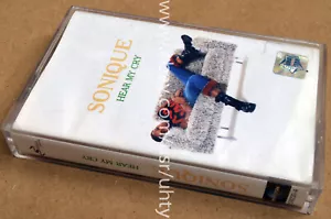 SONIQUE HEAR MY CRY RARE UKR ORIGINAL TAPE CASSETTE ELECTRONIC TRANCE EURO HOUSE - Picture 1 of 4