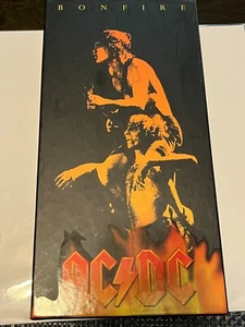 1997 AC/DC BONFIRE 5 CD BOX SET WITH ALL INSERTS - NEVER PLAYED - Picture 1 of 8