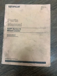CATERPILLAR 950F SERIES II WHEEL LOADER COMPLETE PARTS BOOK - Picture 1 of 2