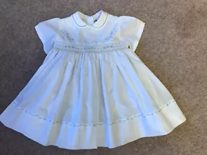 Sarah Louise Smocked And Embroidered Baby Dress To Fit A 12 Month Old - Picture 1 of 5