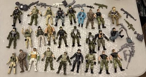27 Army Combat Soldier Lot Special Forces Action Figures Toysrus 4” Toy Gi Joe - Picture 1 of 16
