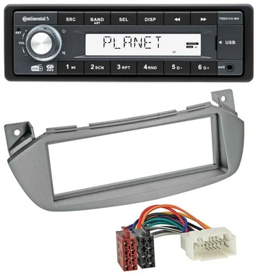 Continental MP3 AUX USB DAB 1DIN Autoradio für Nissan Pixo UA0 09-13 Suzuki Alto - Bild 1 von 4