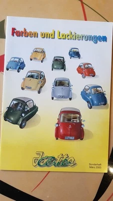BMW Isetta Cuaderno Especial Marzo 2000 Colores y Pinturas Foto 1 de 4