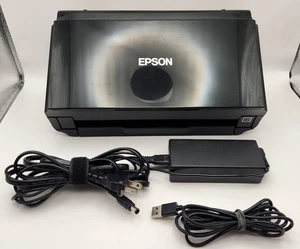 Epson DS-520 MDL#J341A Duplex Color Document Scanner w/ Power Supply & USB Cable - Picture 1 of 15