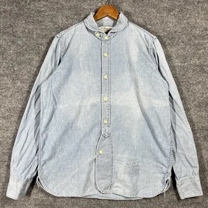VTG Remi Relief The Golden State Japan Chambray Shirt Large Antique Chinstrap - Picture 1 of 16