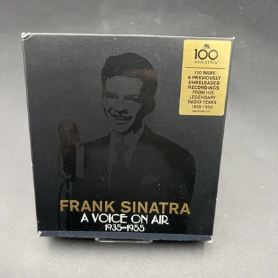 Frank Sinatra A Voice On Air 1935-1955 4x CD Columbia Legacy 1st official radio Foto 1 de 4