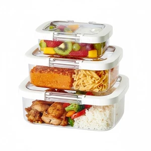 Duo Loc Tritan Meal Prep Containers Microwave Safe BPA FREE, Leak Proof Lunch... - Picture 1 of 9