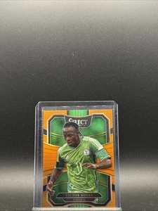 2017-18 Panini Select FIFA Victor Moses Orange Terrace Refractor 33/75 Nigeria - Picture 1 of 2