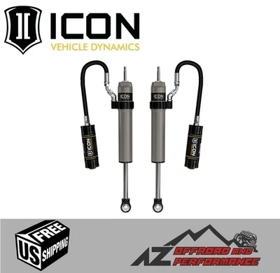 ICON 0-3" Lift Rear 2.5 Remote Reservoir Shock Absorbers for '25+ Toyota 4Runner - Image 1 of 4