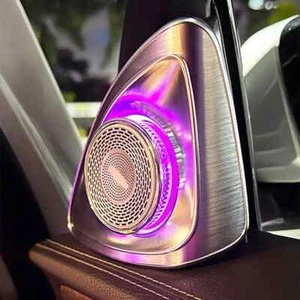 4D 64 Color Rotation Speaker Tweeter Set for Mercedes Benz W213 E-Class E300 - Picture 1 of 6