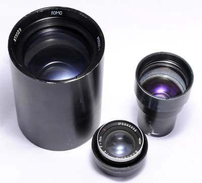 3 LENTES SUPER RÁPIDAS LOMO PO502-1 110mm f2 PO-109-1A 50mm 1.2 JUPITER-8 ROJO P 50/2 Foto 1 de 4