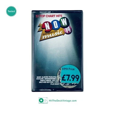 NOW 14 Now That's What I Call Music 14 Cassette Tapes (1989) UK Double TESTED - Image 1 of 4