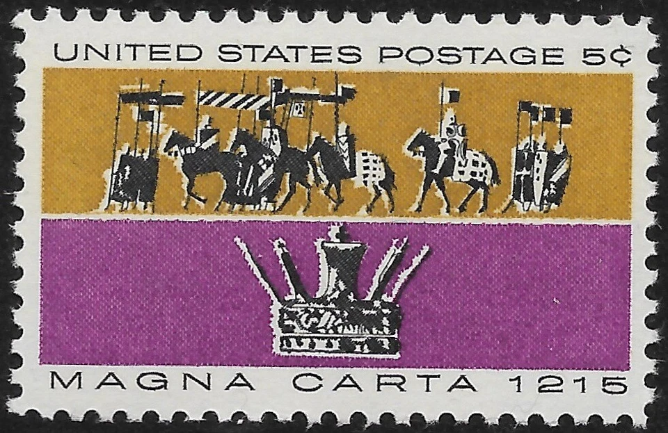1265 5 Cent Magna Carta Color Shift. - Image 1 of 1