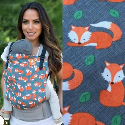 Tula Baby Carrier Baby Sly Foxes Fox Red Gray Sling - Image 1 of 4