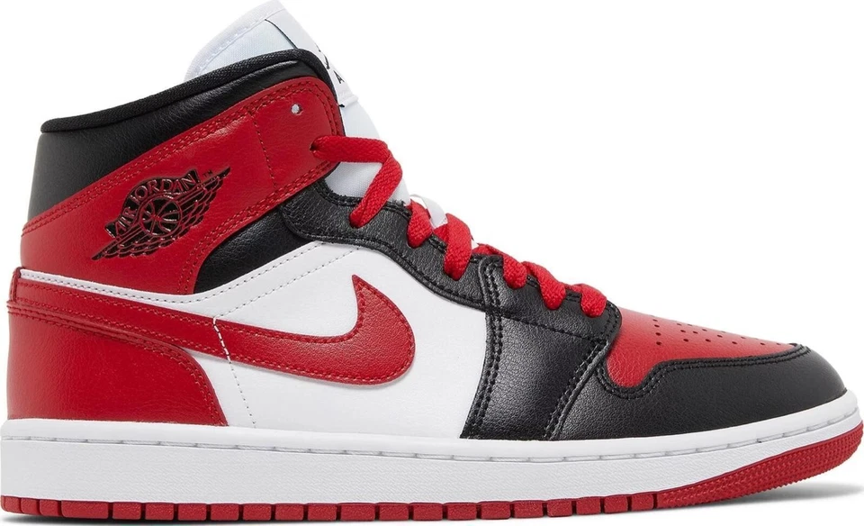 Jordan 1 Mid Alternate Bred Toe W