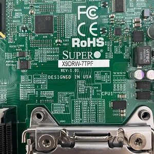Supermicro X9DRW X9DRW-7TPF Dual Socket R LGA2011 DDR3 Motherboard CSE119 - Picture 1 of 3