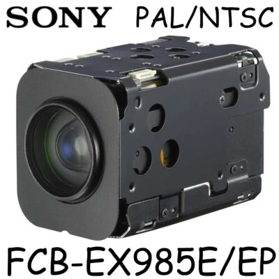 SONY 28x Optical Zoom Color CCD Lens FCB-EX985E/FCB-EX985EP Camera Block Module - Image 1 of 4