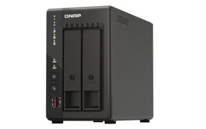 QNAP TS-253E NAS Tower Ethernet LAN Black J6412 - Afbeelding 1 van 5