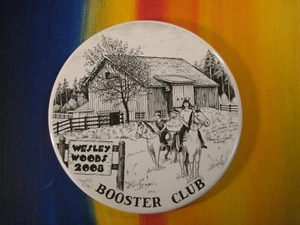 Camp Wesley Woods 2008 Grand Valley Warren Pennsylvania Ceramic Hot Plate Trivet - Picture 1 of 4