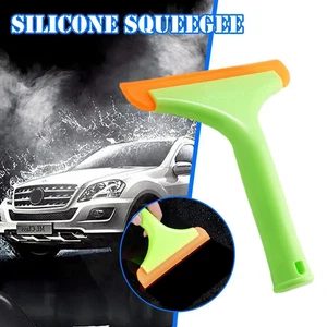 New Long Handle Super Flexible Silicone Squeegee Water Shower-Squeegee J4U1 - Picture 1 of 10