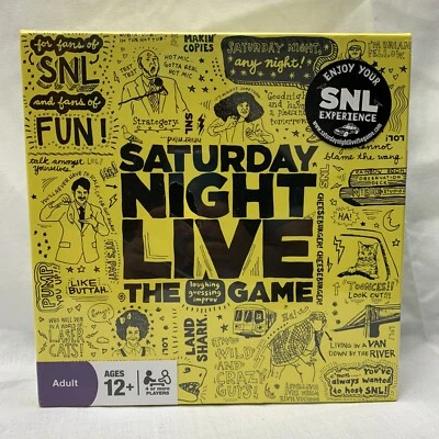 Jogo de tabuleiro Saturday Night Live The Game novo lacrado 2010 4 ou mais jogadores - Imagem 1 de 4
