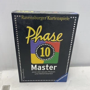 Phase 10 MASTER by Ravensburger RARE 2008 German Edition Complete US Seller - Picture 1 of 7