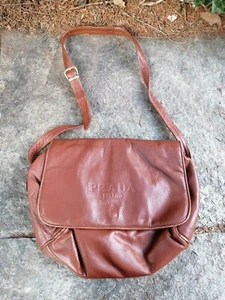 Borsa PRADA a tracolla In Pele Vera - Foto 1 di 12