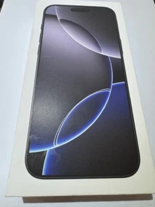 Apple iPhone 16 Pro Max 512GB 5G Unlocked 6.9" Smartphone Black Titanium RP£1399 - Picture 1 of 2