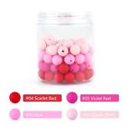 Round Silicone Beads - DIY Pacifier Clip Chain BPA Free Oral Care Jewelry Making