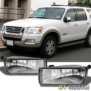 2006-2010 Ford Explorer 07-10 Sport Trac Bumper Fog Lights +Bulbs Left+Right - Picture 1 of 5