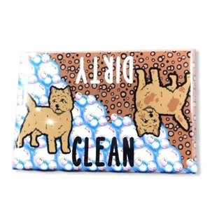 Cairn Terrier Dog Dishwasher Magnet Kitchen Cleaning Accessories and Home Decor - Picture 1 of 12