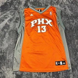 Vtg Adidas Phoenix Suns Steve Nash #13 Youth Jersey XL Sleeveless Basketball - Picture 1 of 10