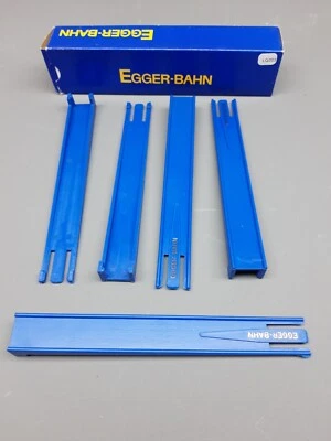 LQ203 EGGER-BAHN 3501 Hoe 1/87 1:87 Boite 4 rampes de mise en voie Railing ramp Foto 1 de 4