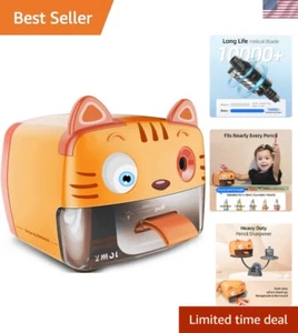 Corded Electric Pencil Sharpener with Non-Slip Base - Ideal for Home & School - Picture 1 of 12