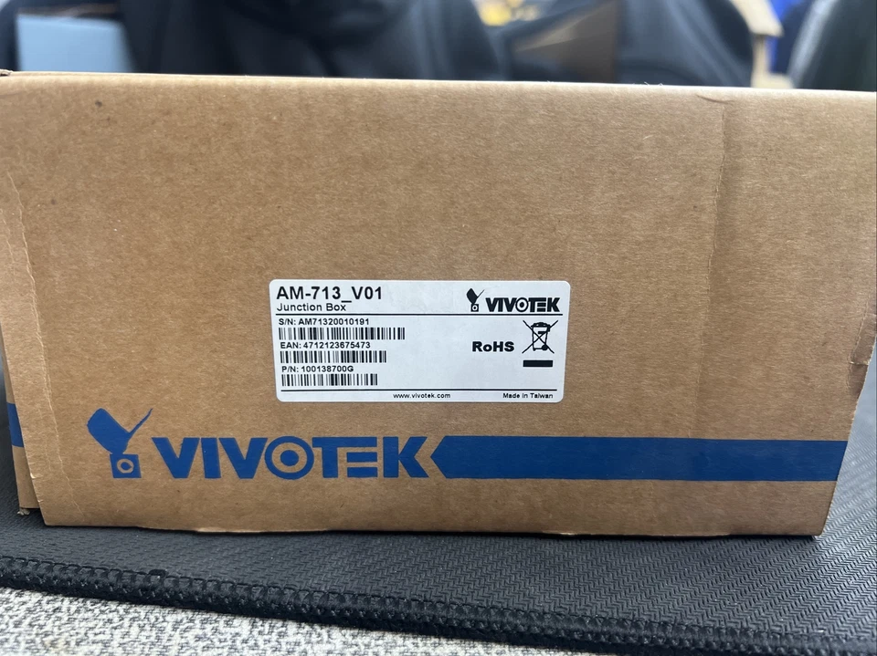 Vivotek - Caja de conexiones de conducto de cámara de vigilancia AM-713_V01 / 100138700G - NUEVO Foto 1 de 1