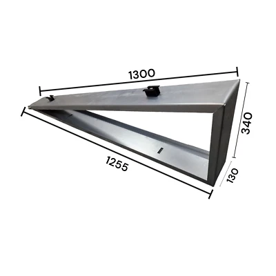 MIK-SOLAR Soporte de módulo solar montaje de techo plano fijación fotovoltaica ángulo de techo plano 15°