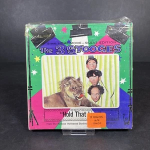 The 3 Stooges Hold That Lion Silent Super 8 8mm Film Reel Columbia Picture Movie - Imagen 1 de 11