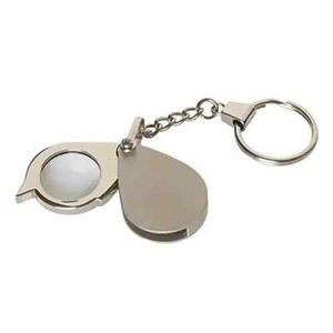 Klapp Taschenschmuck 30X Lupe Augen Glas Lupe Linse Vergrößerung Schlüsselanhänger - Bild 1 von 4