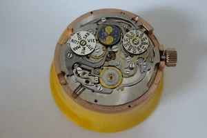 Universal Geneve Tri-compax Complete Movement Cal 481 Running Vintage - Picture 1 of 9