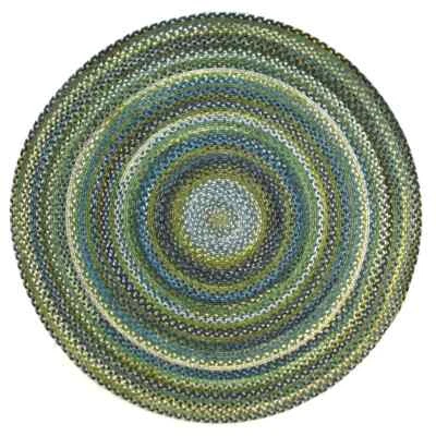 Capel Rugs Blue Ridge Horizon Wool Country Home Braided Round Area Rug - Image 1 of 3