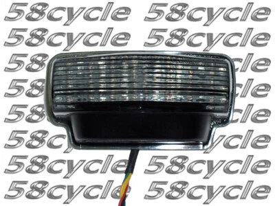 07-12 CBR 600RR LED HUMO Luz Trasera Luz Señal Trasera Integrada SECUENCIAL Foto 1 de 3