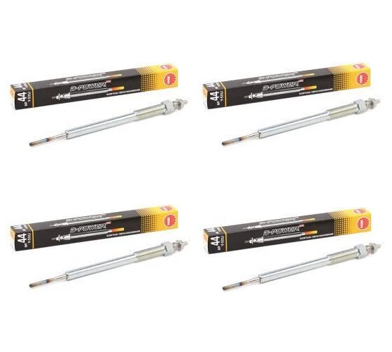 4x Glühkerzen D-POWER von NGK passt für Toyota RAV4 II 2.0 85kW Bj. 2001-2005 - Bild 1 von 1