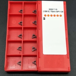 TBGT060102L-FS BP1125 Indexable Metal ceramic carbide turning inserts for steel - Picture 1 of 6