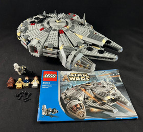 LEGO Star Wars Millennium Falcon #4504 99% Complete Only Missing Stickers No Box