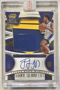 2023-24 Panini Crown Royale Trayce Jackson-Davis Rookie Silhouettes RPA /25 RC - Picture 1 of 2