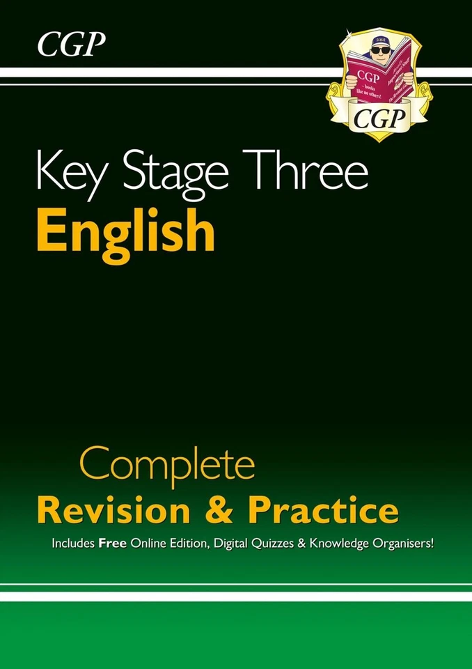 KS3 English Complete Revision & Practice (with Online Edition, Quizzes and Knowl - Image 1 of 1